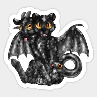 Chimera Cubs: Cobweb Jaguar Sticker